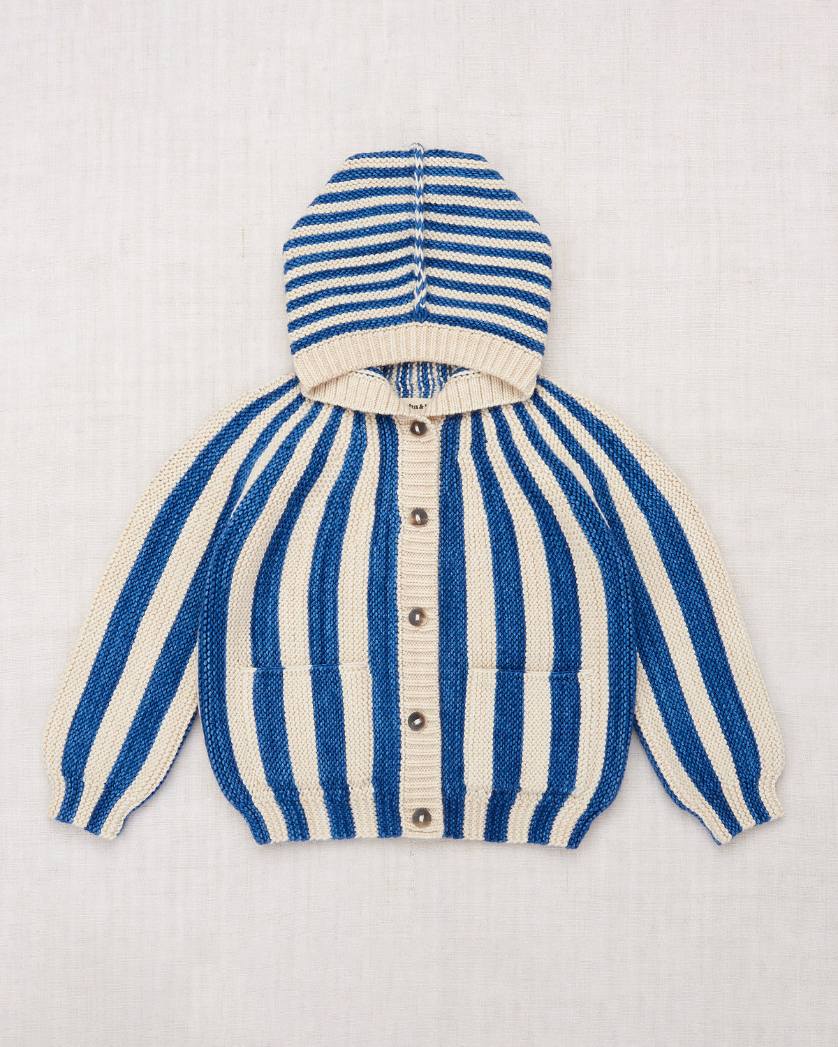 Circus Stripe Hooded Cardigan