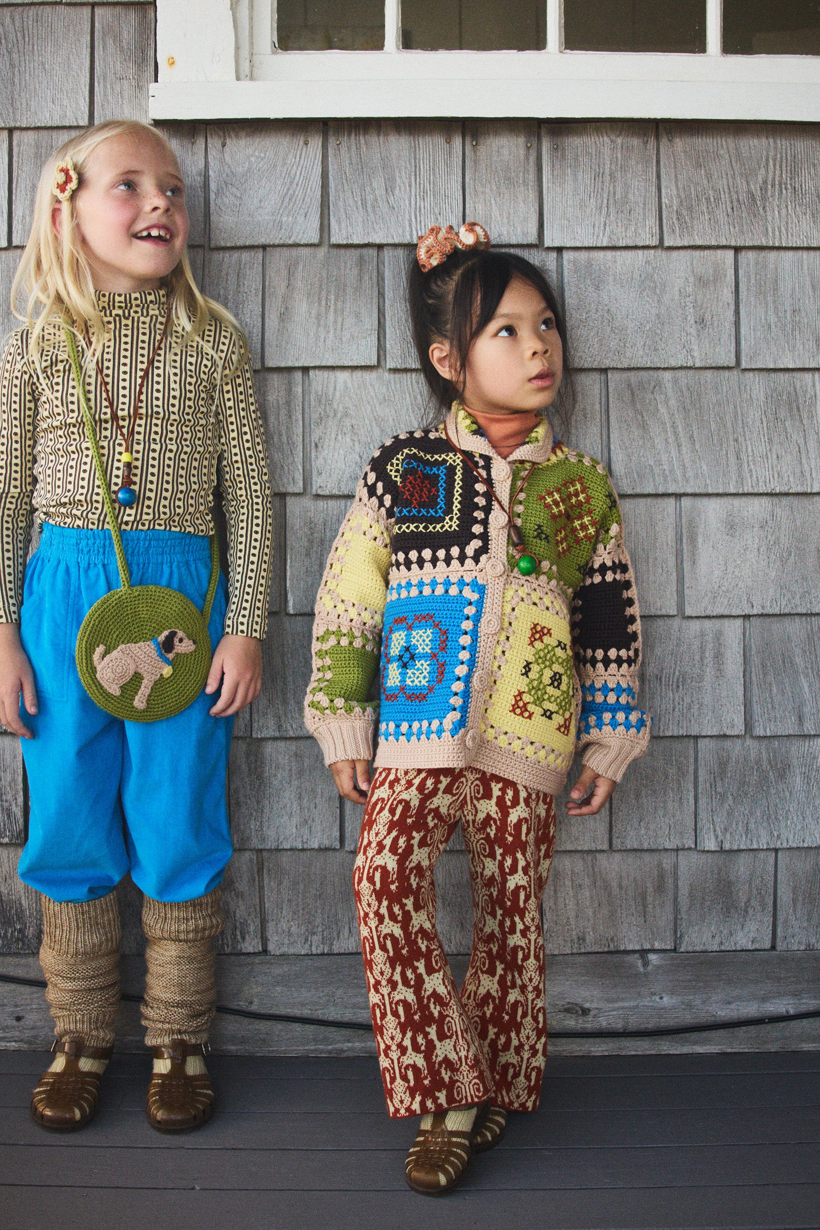 Cross Stitch Crochet Jacket – Misha & Puff