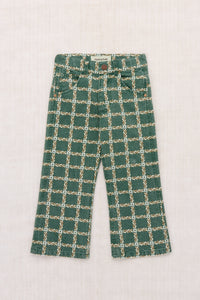Canvas Slim Flared Pant - Bough Portico