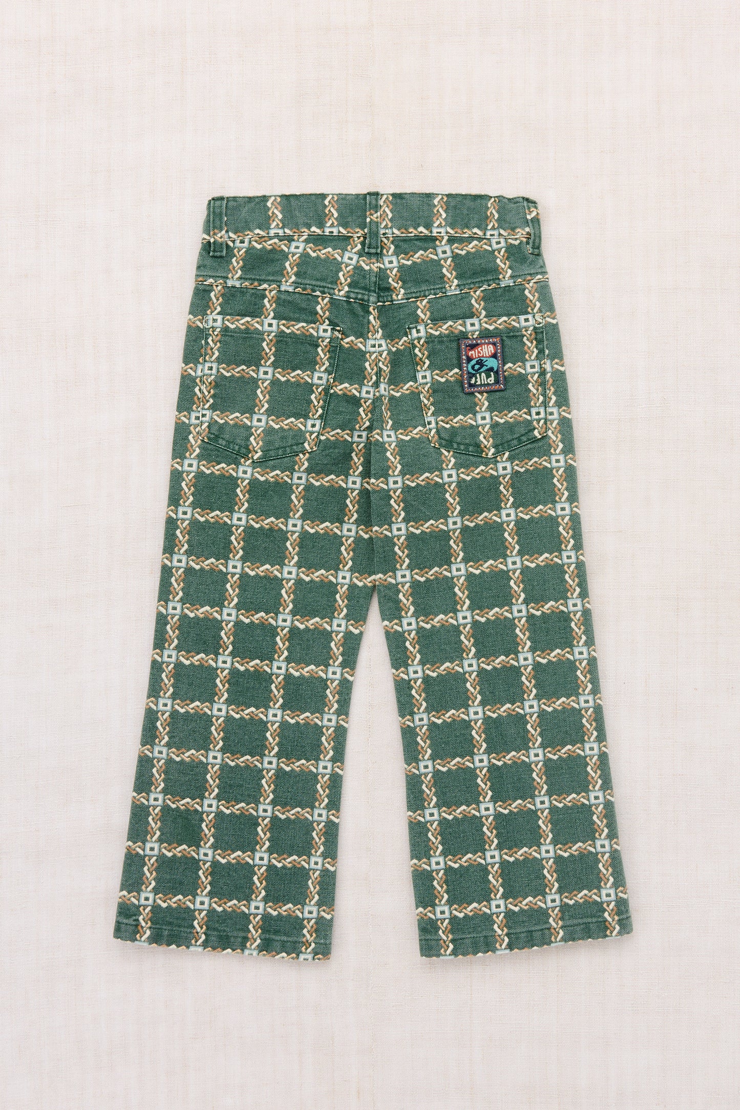 Canvas Slim Flared Pant - Bough Portico