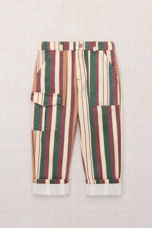 Canvas Utility Pant - String Afterschool Stripe