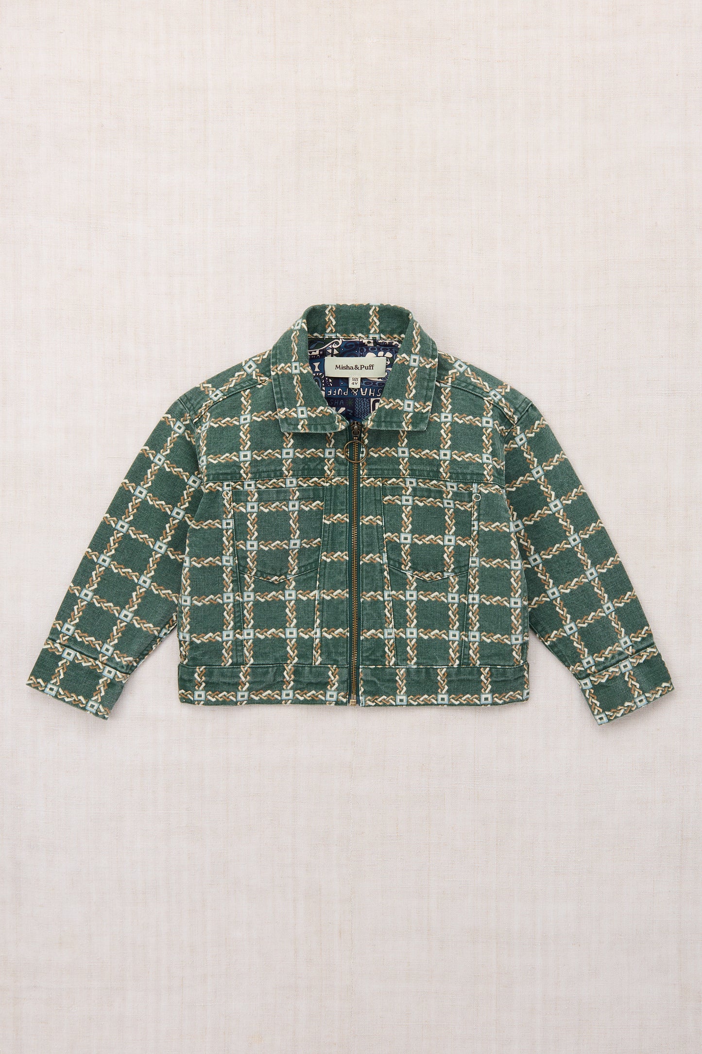 Canvas Zip Jacket - Bough Portico