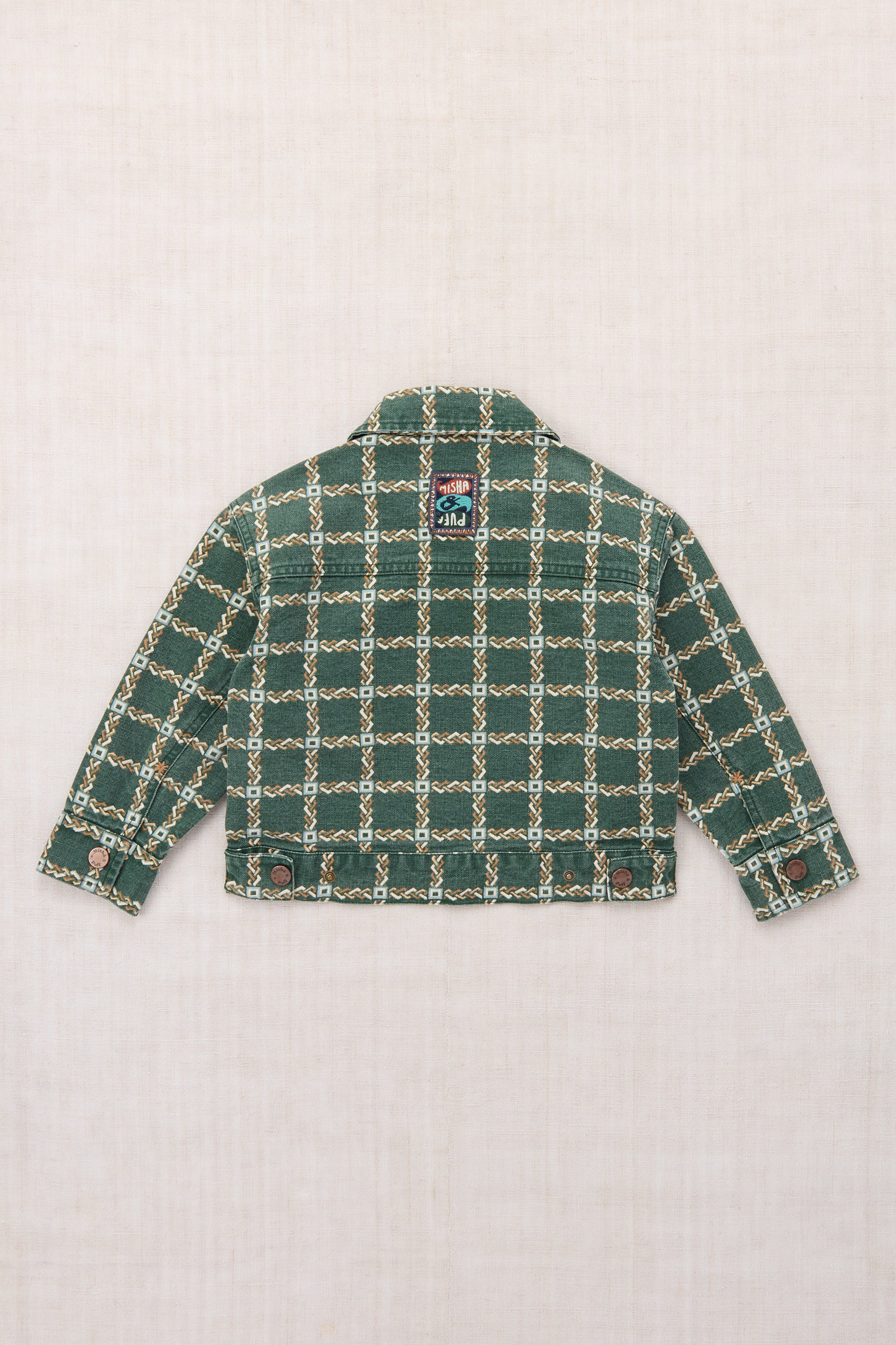 Canvas Zip Jacket – Misha & Puff
