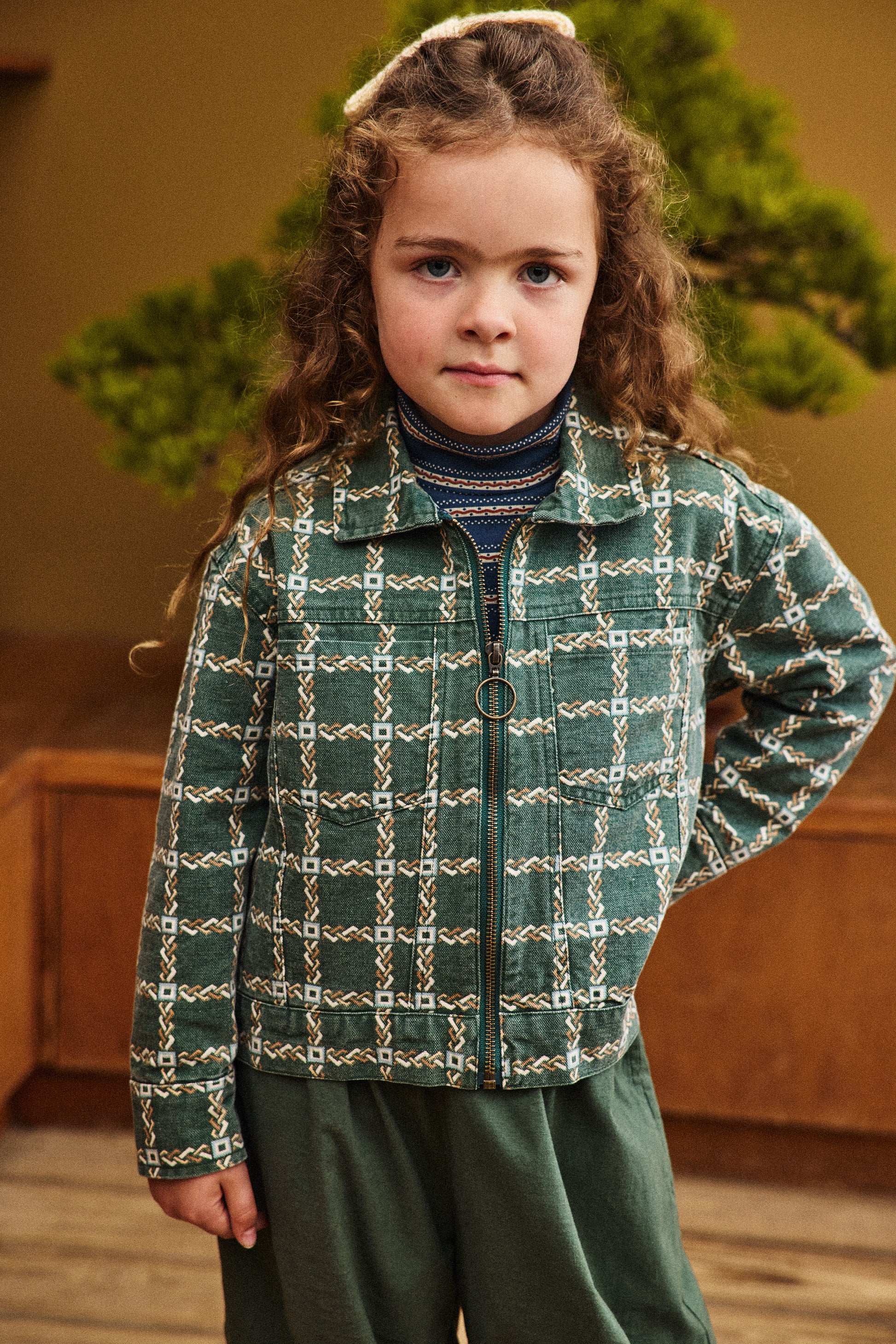 Canvas Zip Jacket - Bough Portico