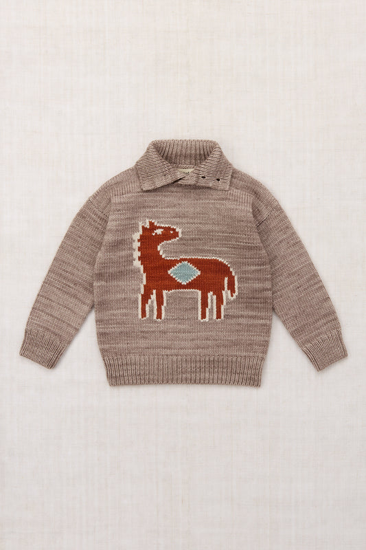 Cheval Bouton Sweater - Turtledove