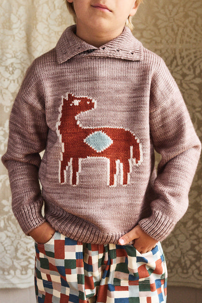 Cheval Bouton Sweater - Turtledove