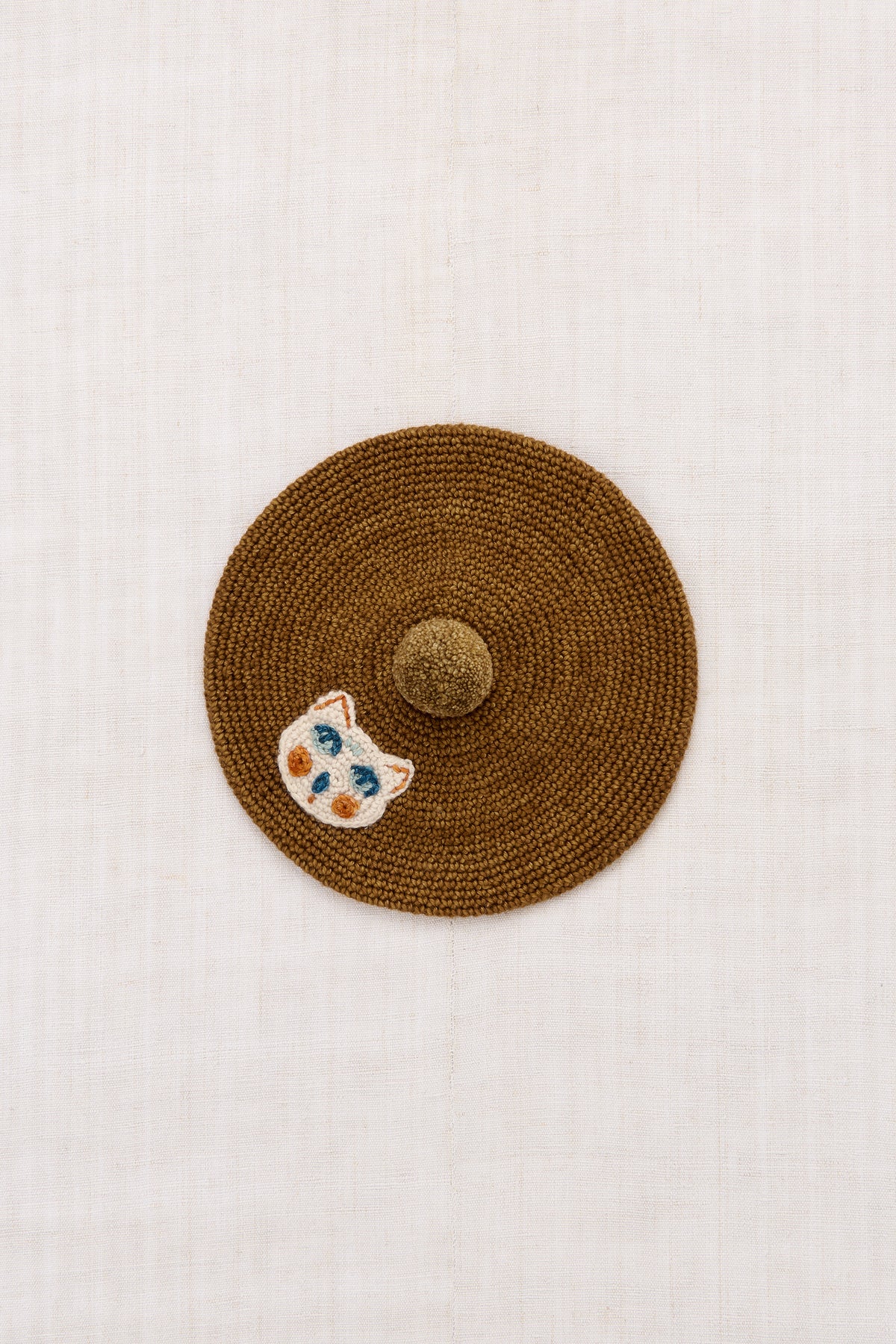 Chouette Crochet Beret - Nutmeg