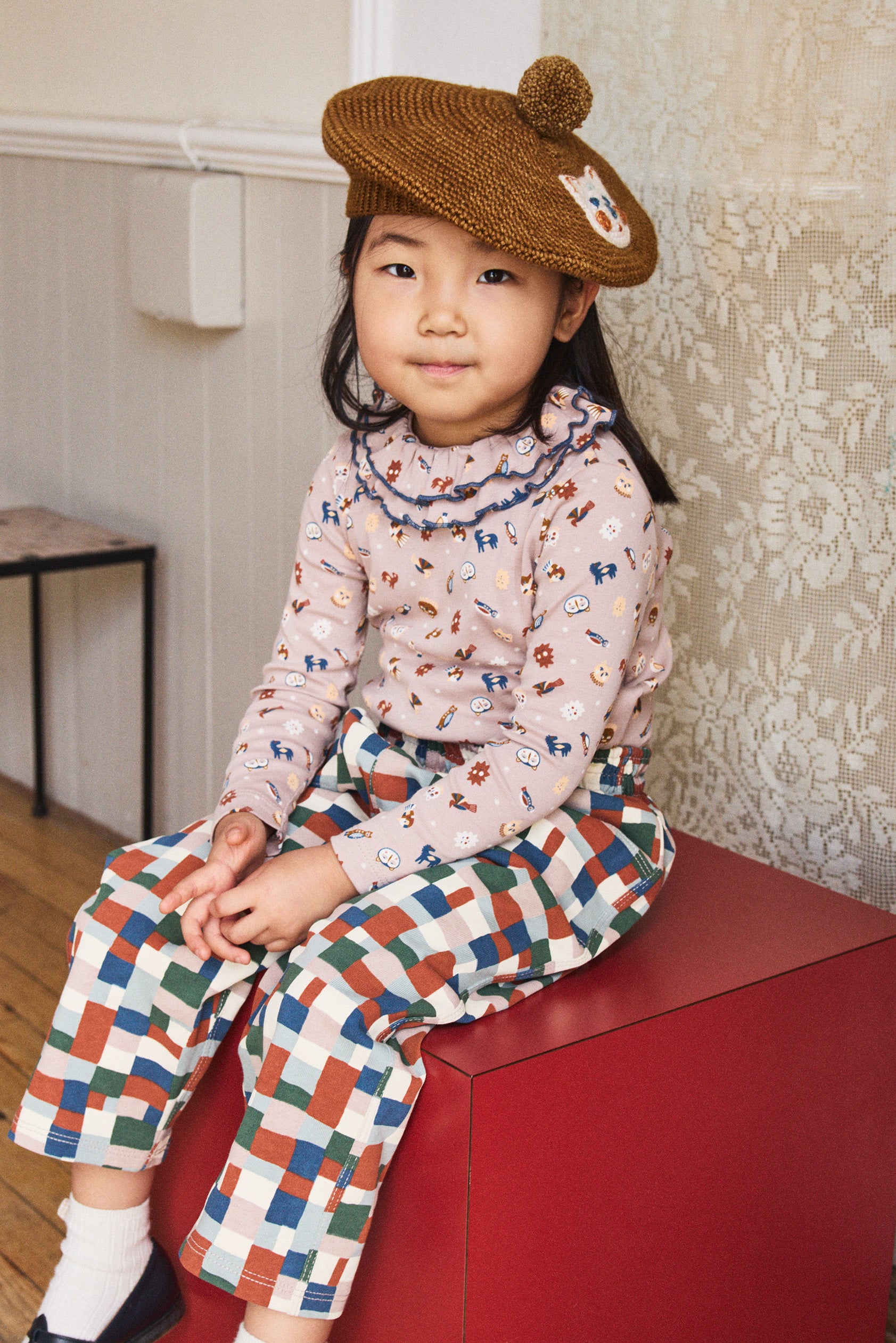 Chouette Crochet Beret – Misha & Puff