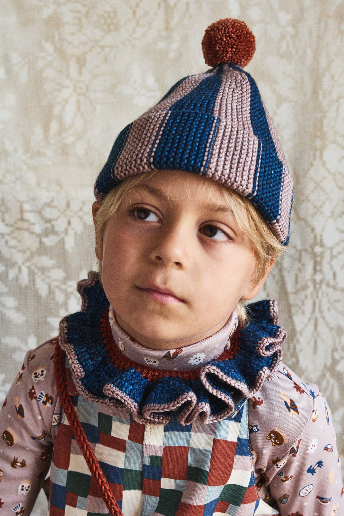 Circus Garter Hat - Turtledove