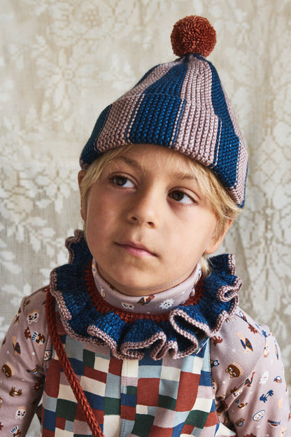 Circus Garter Hat - Turtledove
