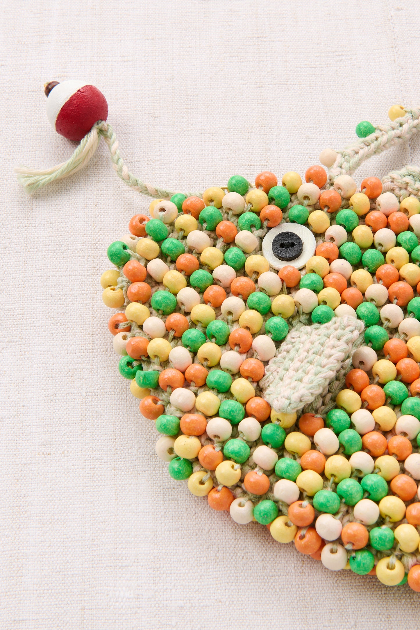 Rainbowfish Beaded Bag