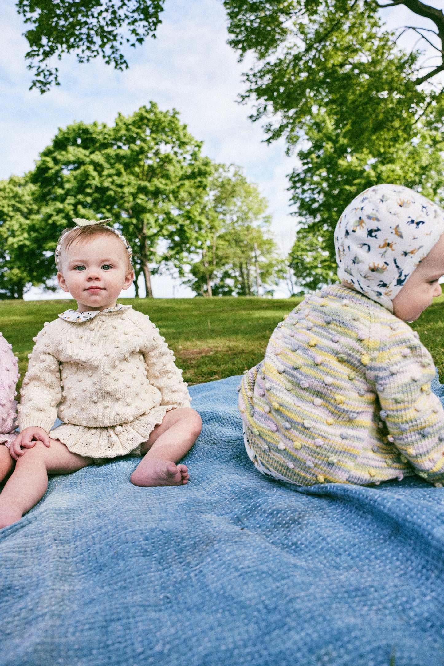 Baby Summer Popcorn Sweater