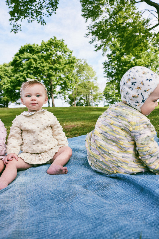 Baby Summer Popcorn Sweater