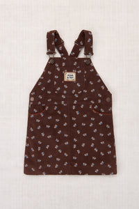 Corduroy Jumper Dress - Dark Roast Mariposa