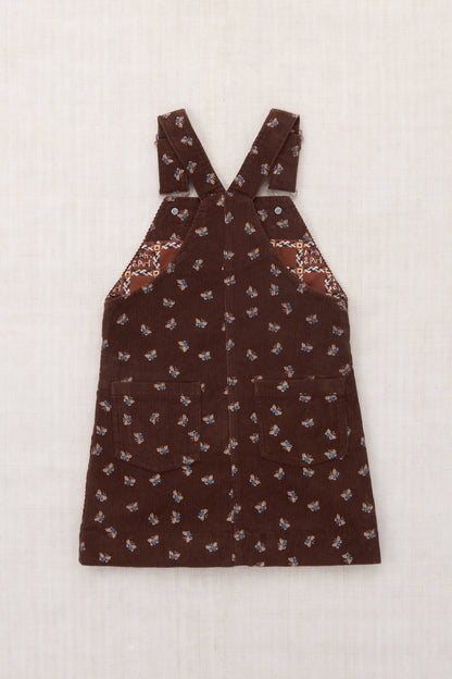 Corduroy Jumper Dress - Dark Roast Mariposa