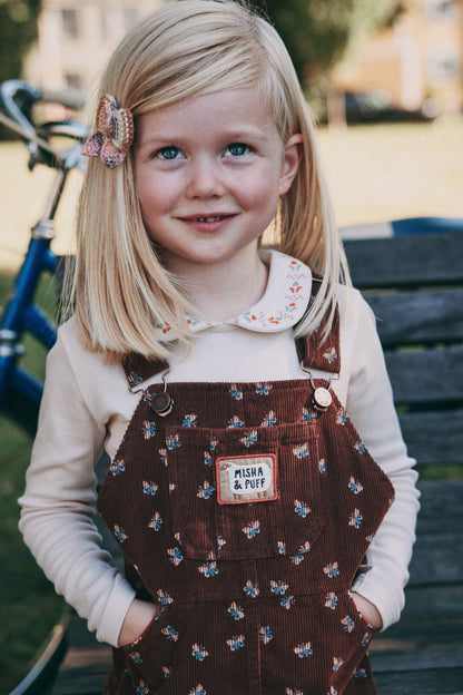 Corduroy Jumper Dress - Dark Roast Mariposa