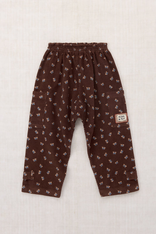 Corduroy Yoshi Pant - Dark Roast Mariposa