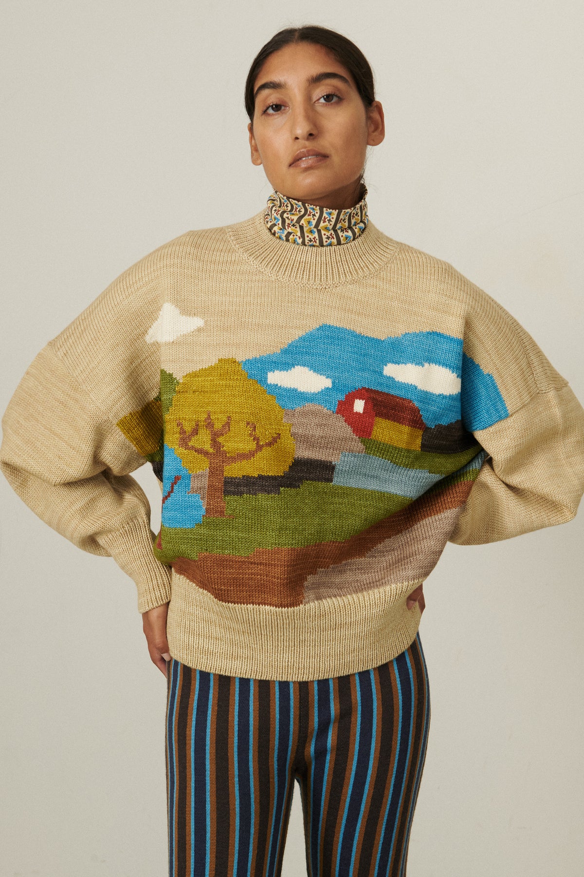 Countryside Sweater - Alabaster