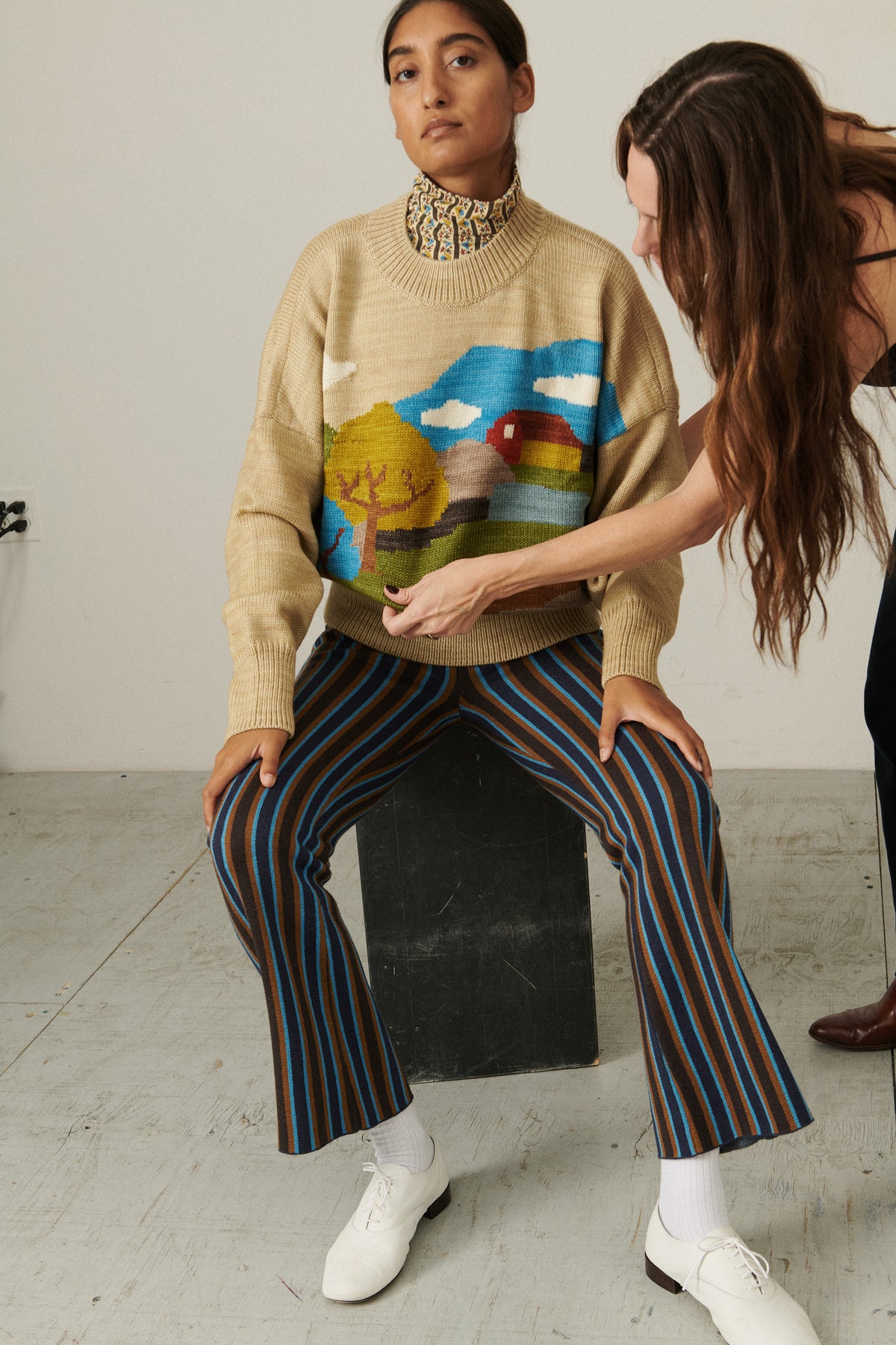 Countryside Sweater - Alabaster