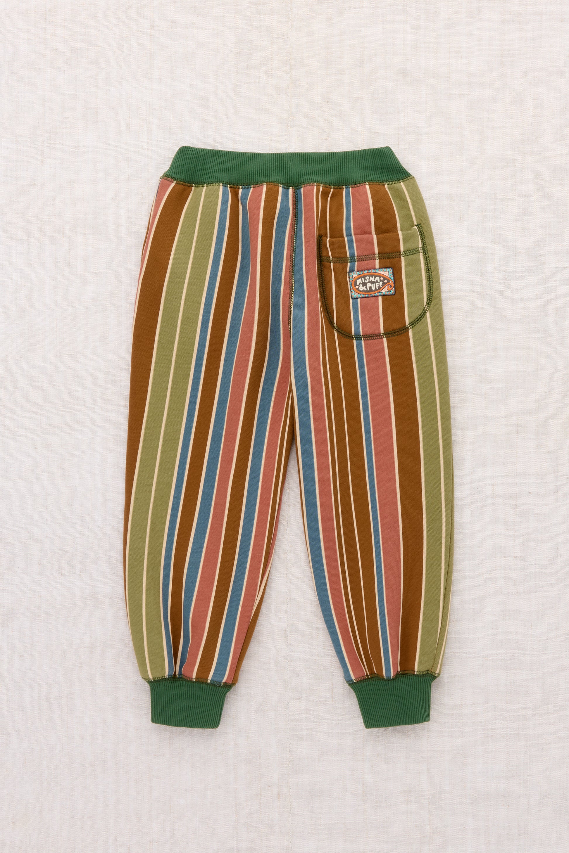 Court Jogger - Nutmeg Afterschool Stripe