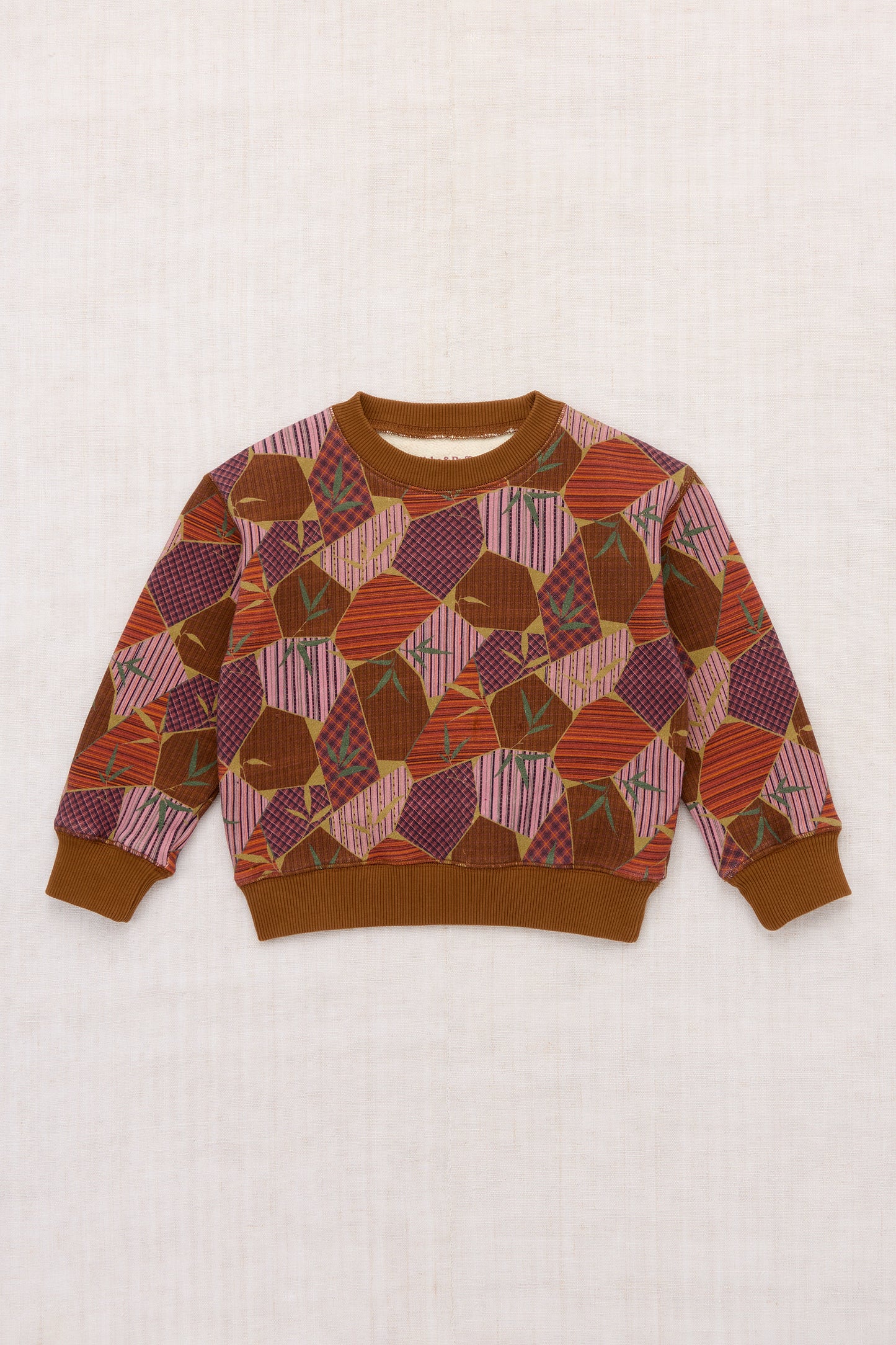 Crewneck Sweatshirt - Antique Rose Kyoto