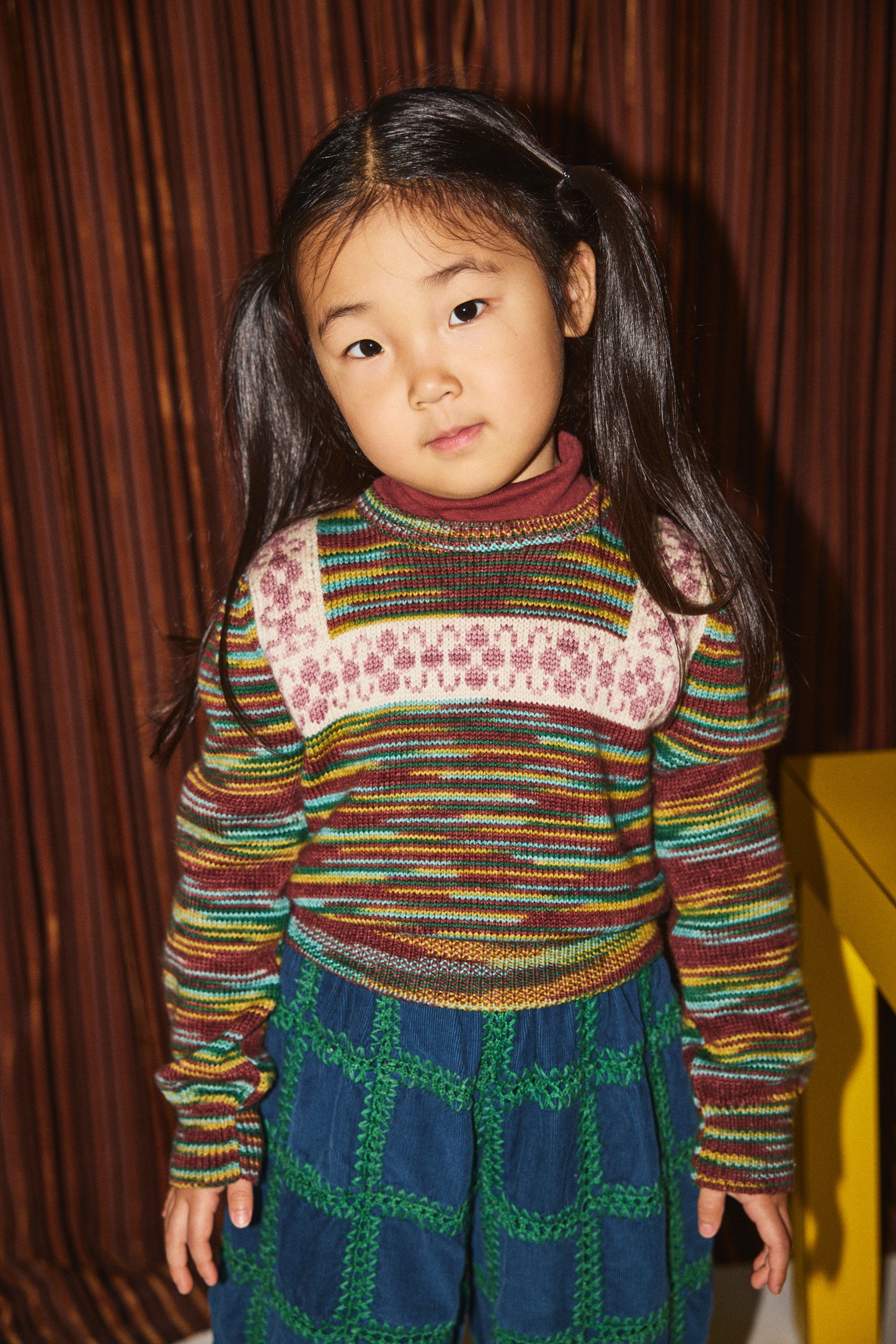 Pointelle Turtleneck