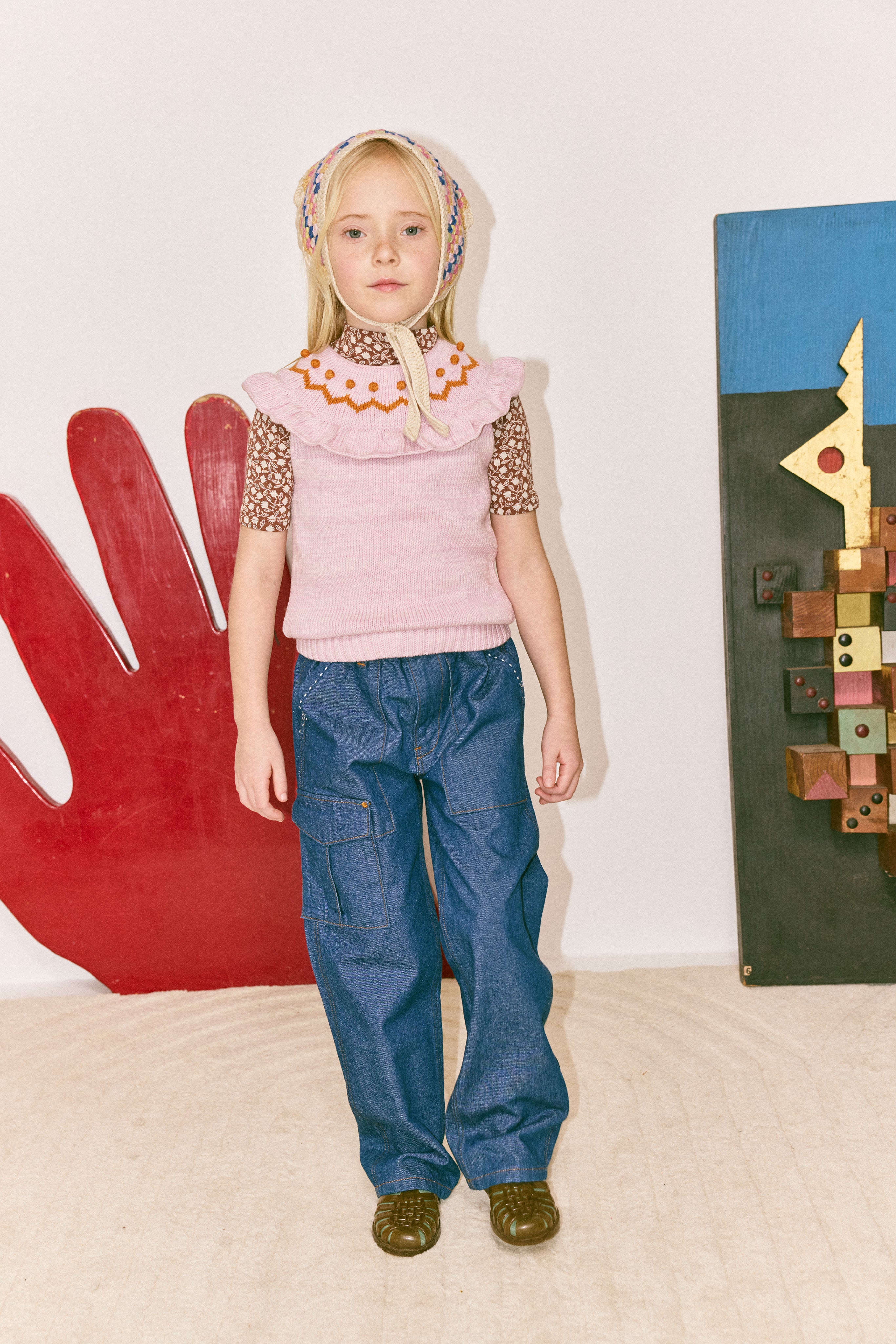 Zig Zag Ruffle Tank – Misha & Puff
