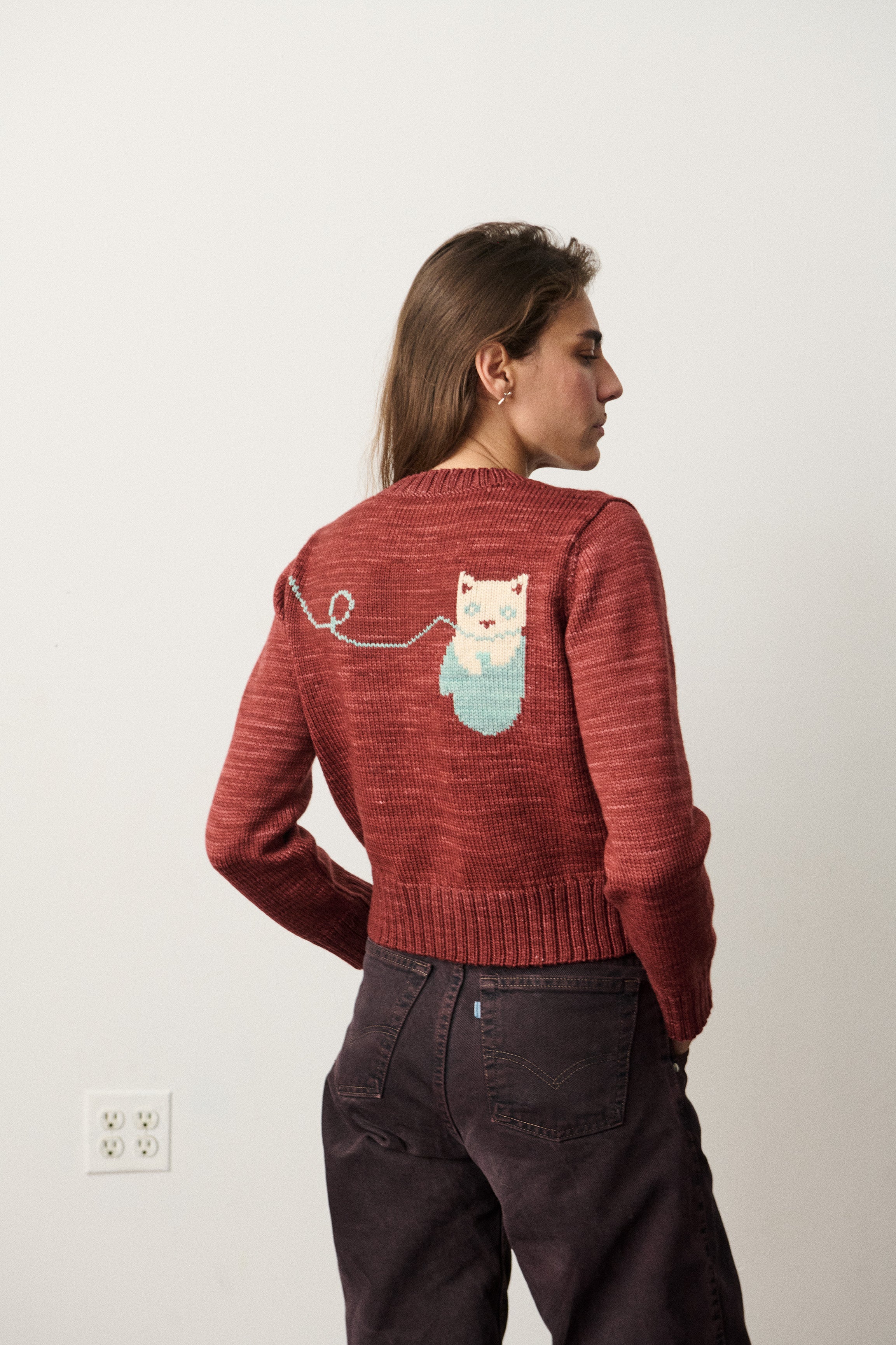 Three Little Kittens Cardigan – Misha & Puff