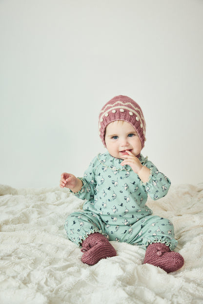 Baby Zig Zag Bonnet
