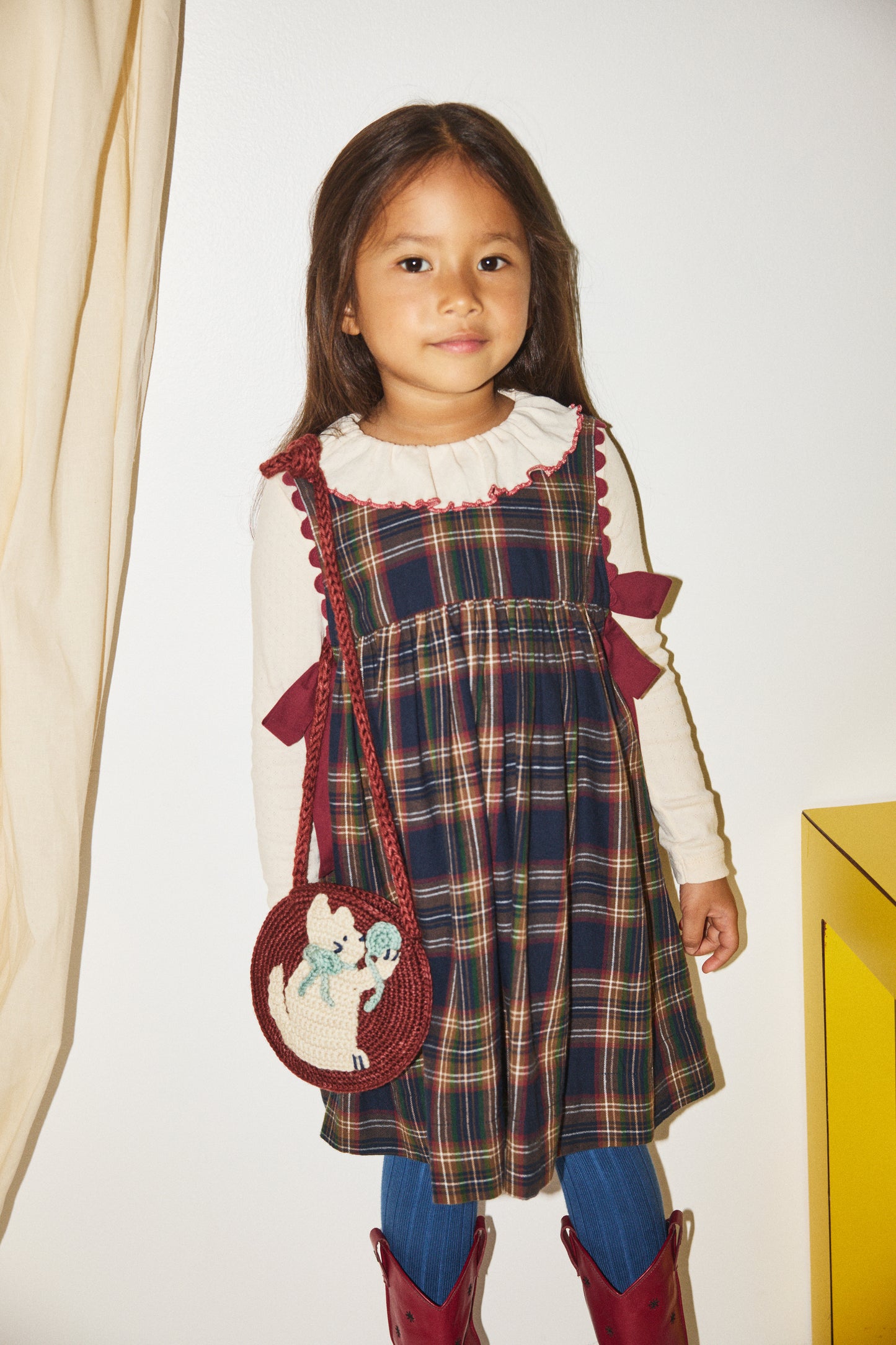 Meadow Yarn Cat Circle Bag