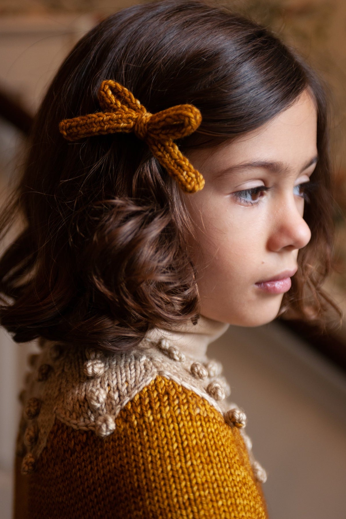 Placed Popcorn Dress