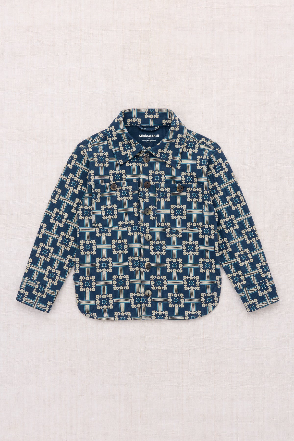 Director's Jacket - Moonlight Railroad Floral