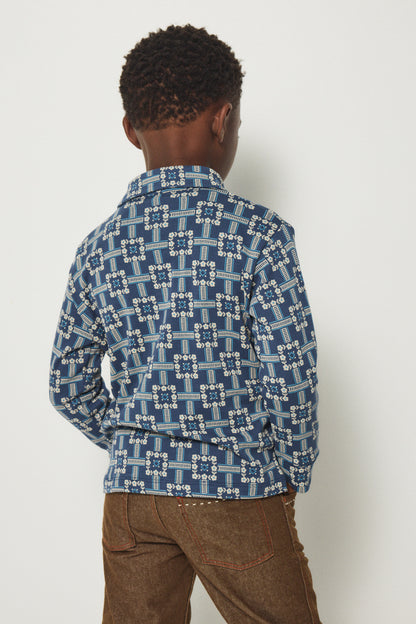 Director's Jacket - Moonlight Railroad Floral