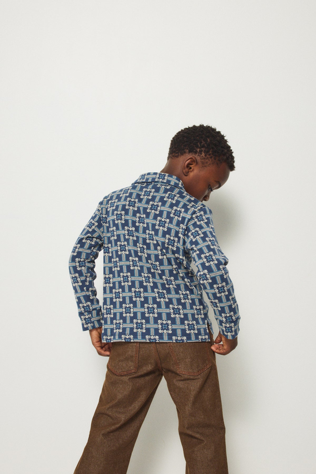 Director's Jacket - Moonlight Railroad Floral