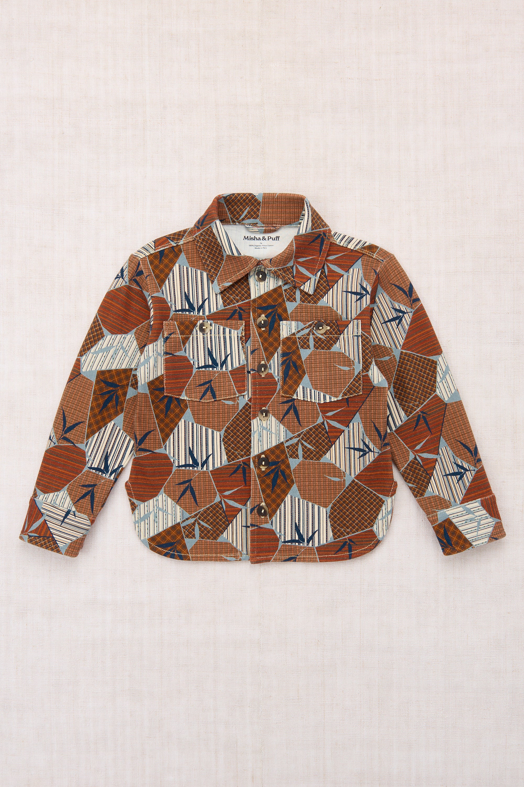 Misha & Puff ロンパース　Rose gold 18-24m Director's Jacket – Misha & Puff