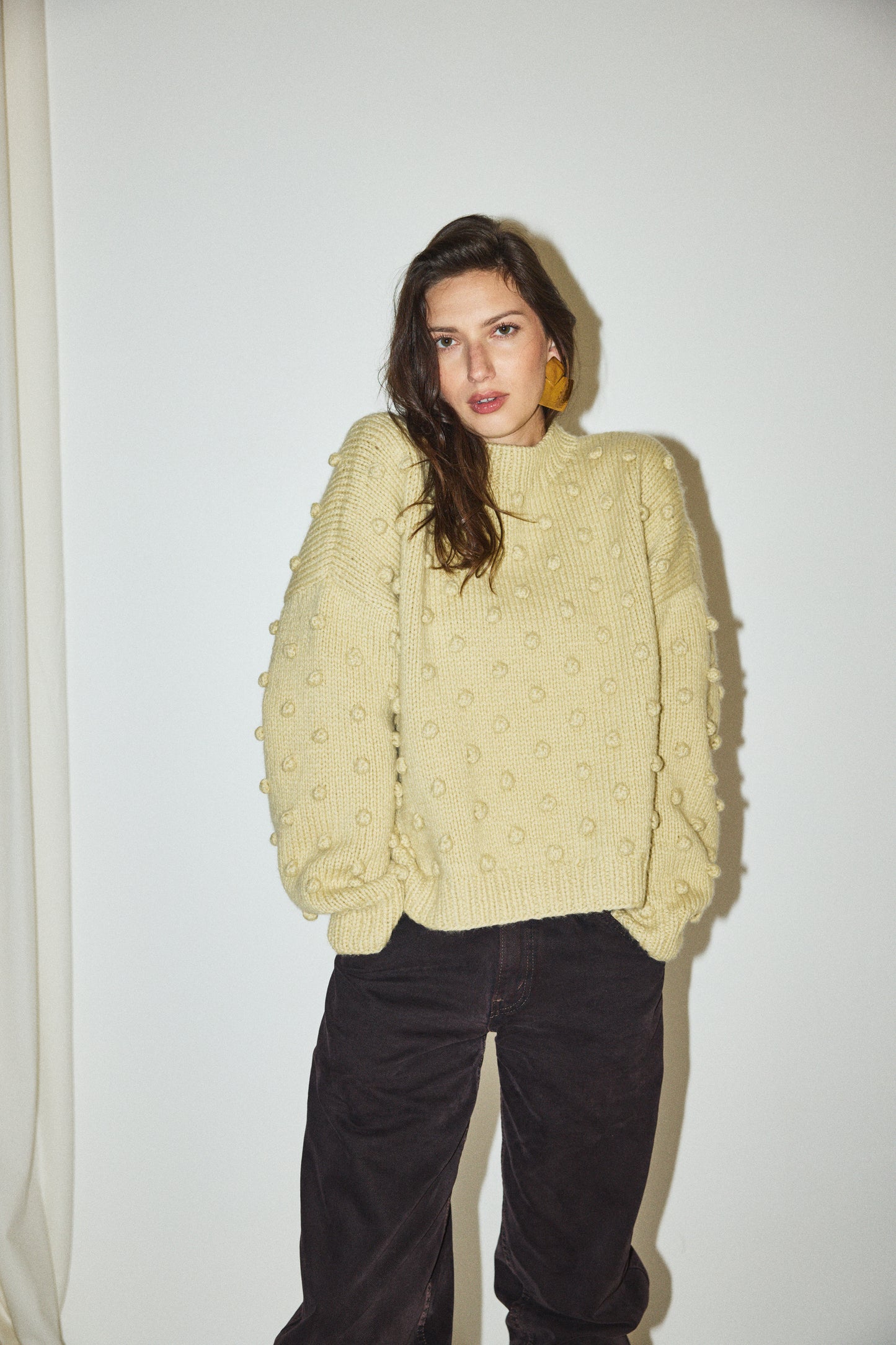 Puff Popcorn Sweater