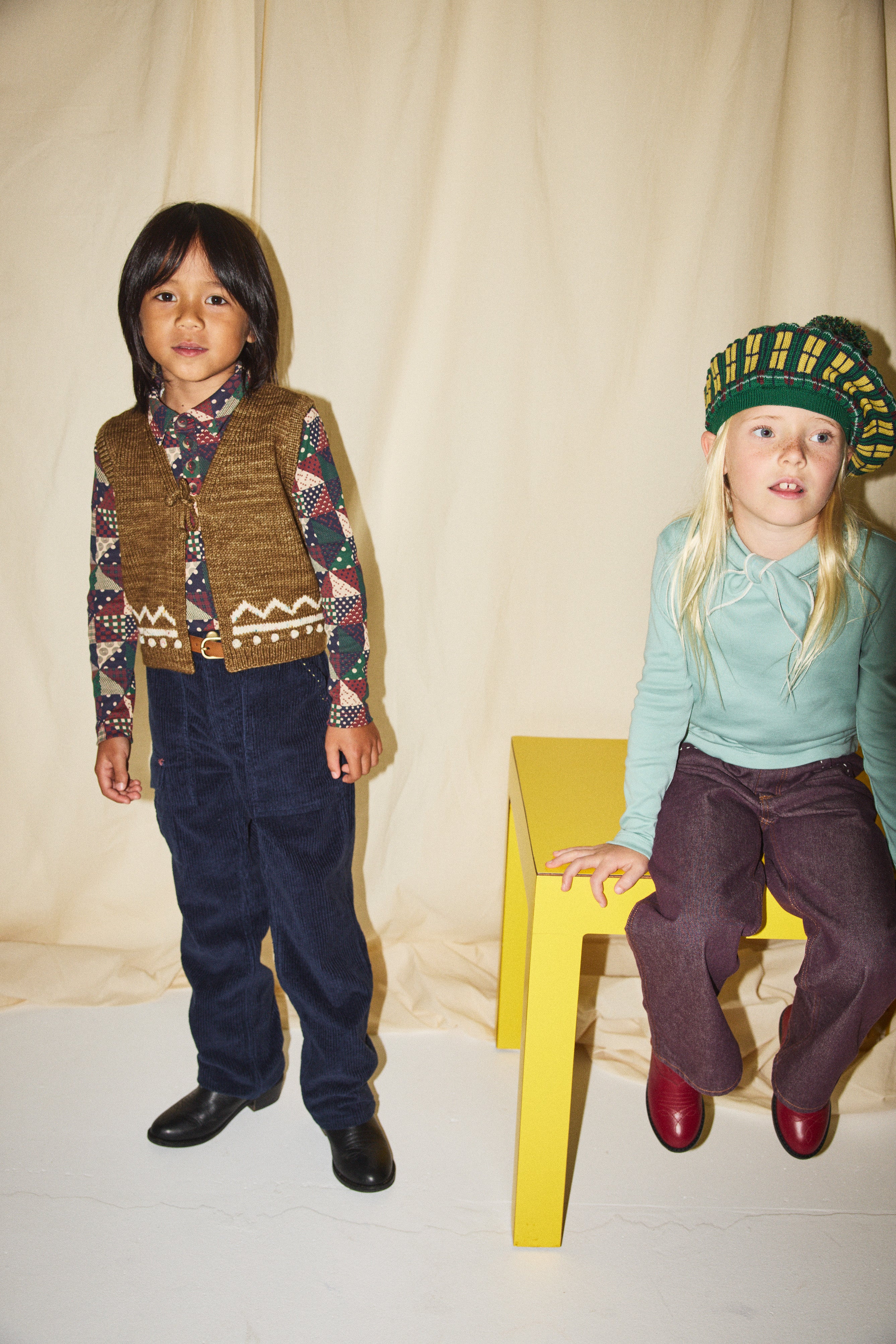 Zig Zag Vest – Misha & Puff