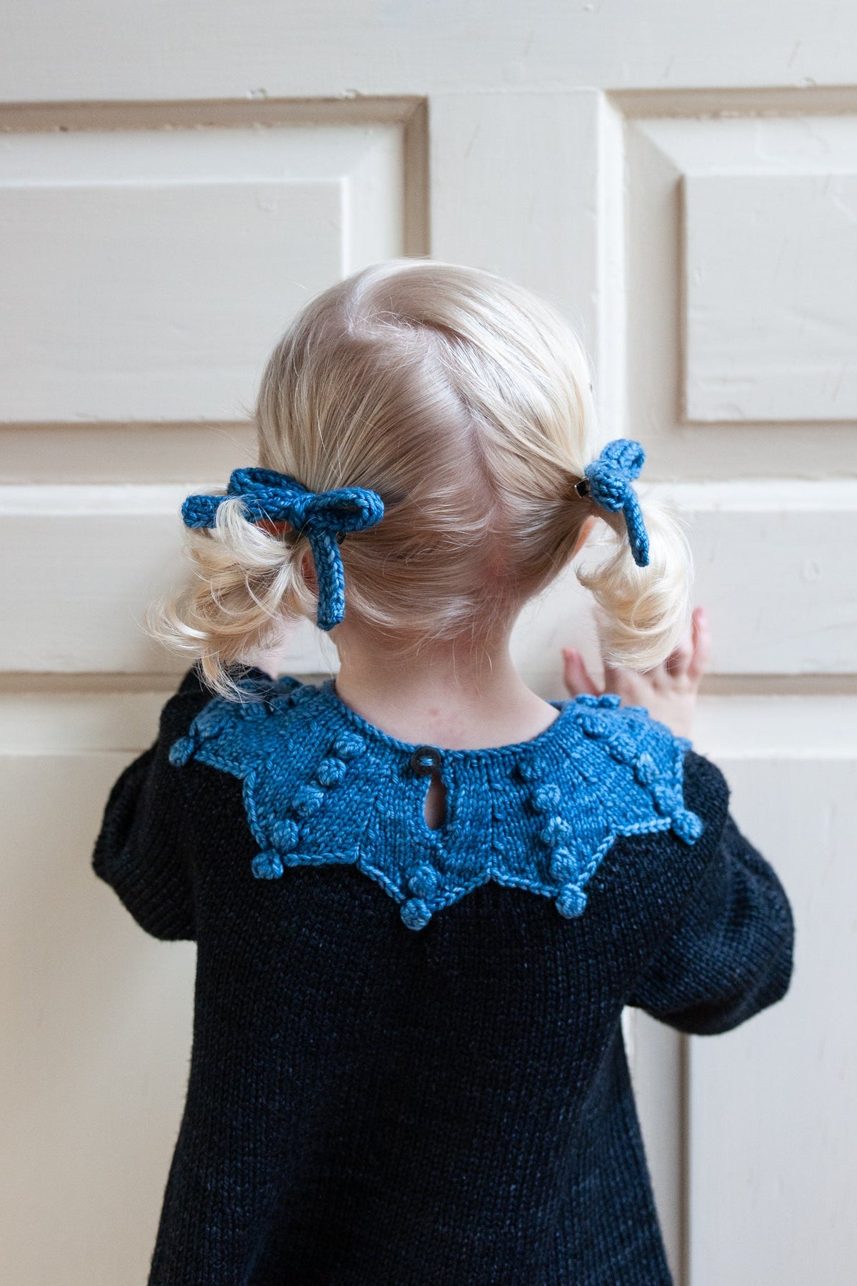 Placed Popcorn Dress