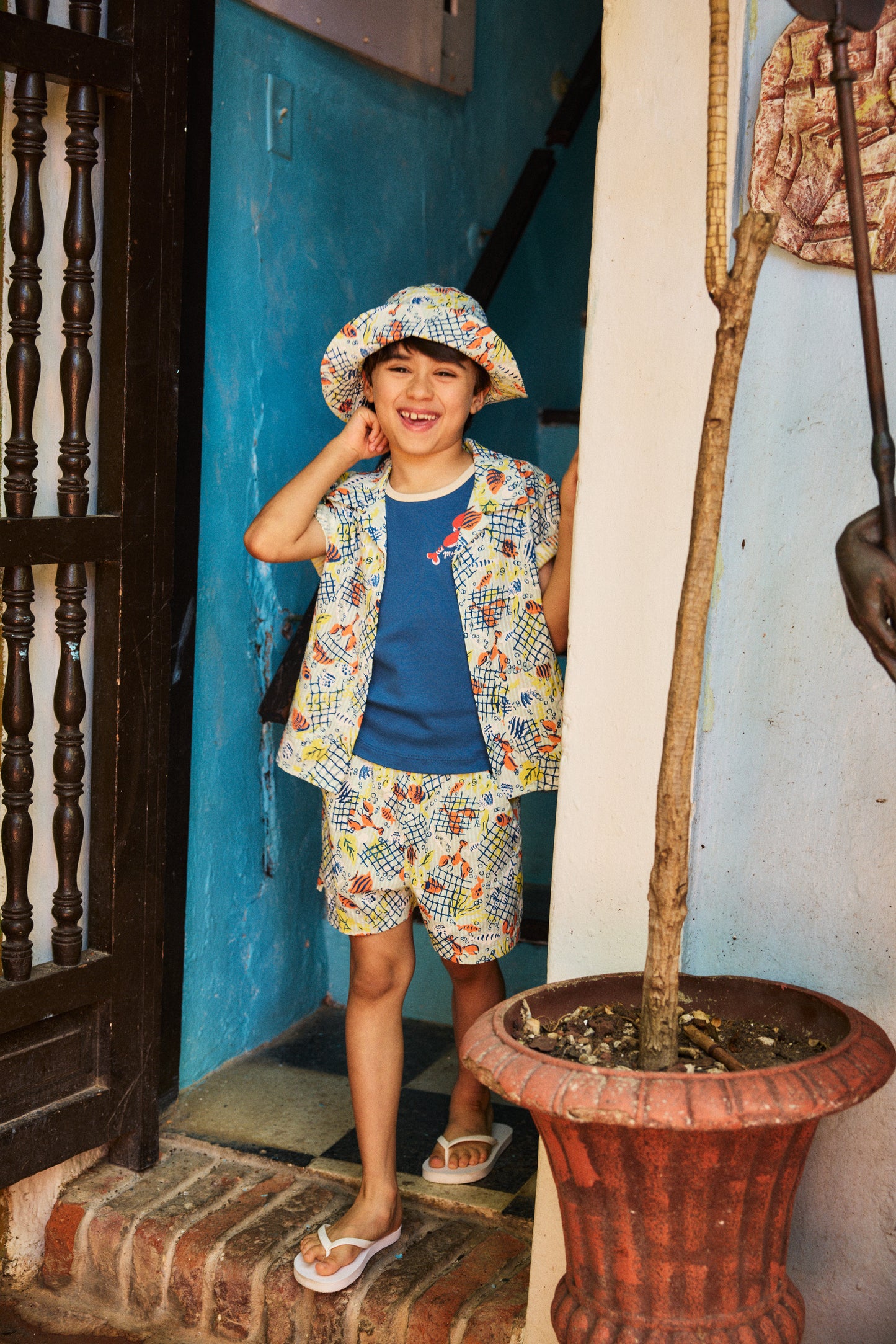 Seersucker Traveler Short