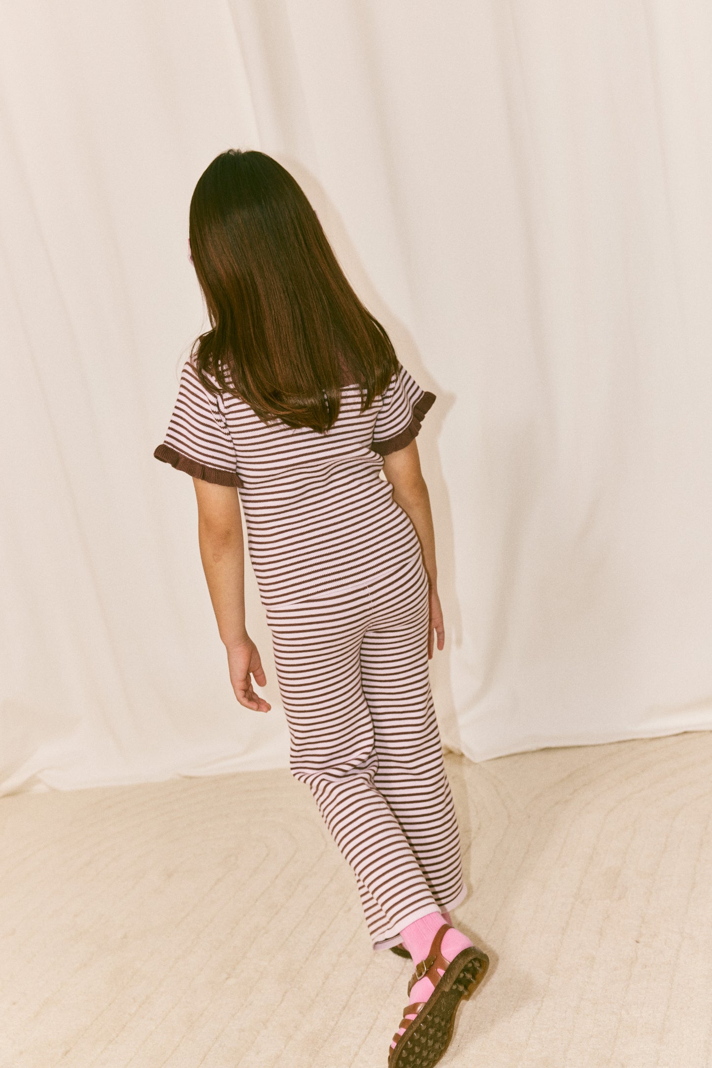 Ruffle Sailor Cardigan