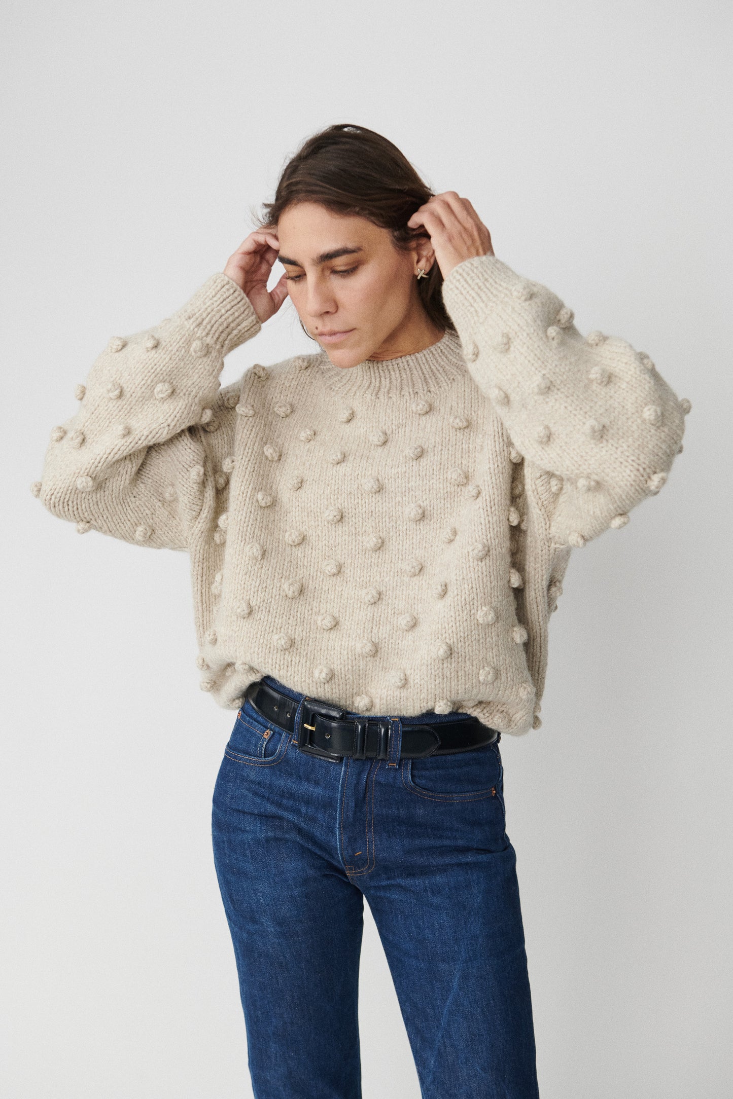 Puff Popcorn Sweater