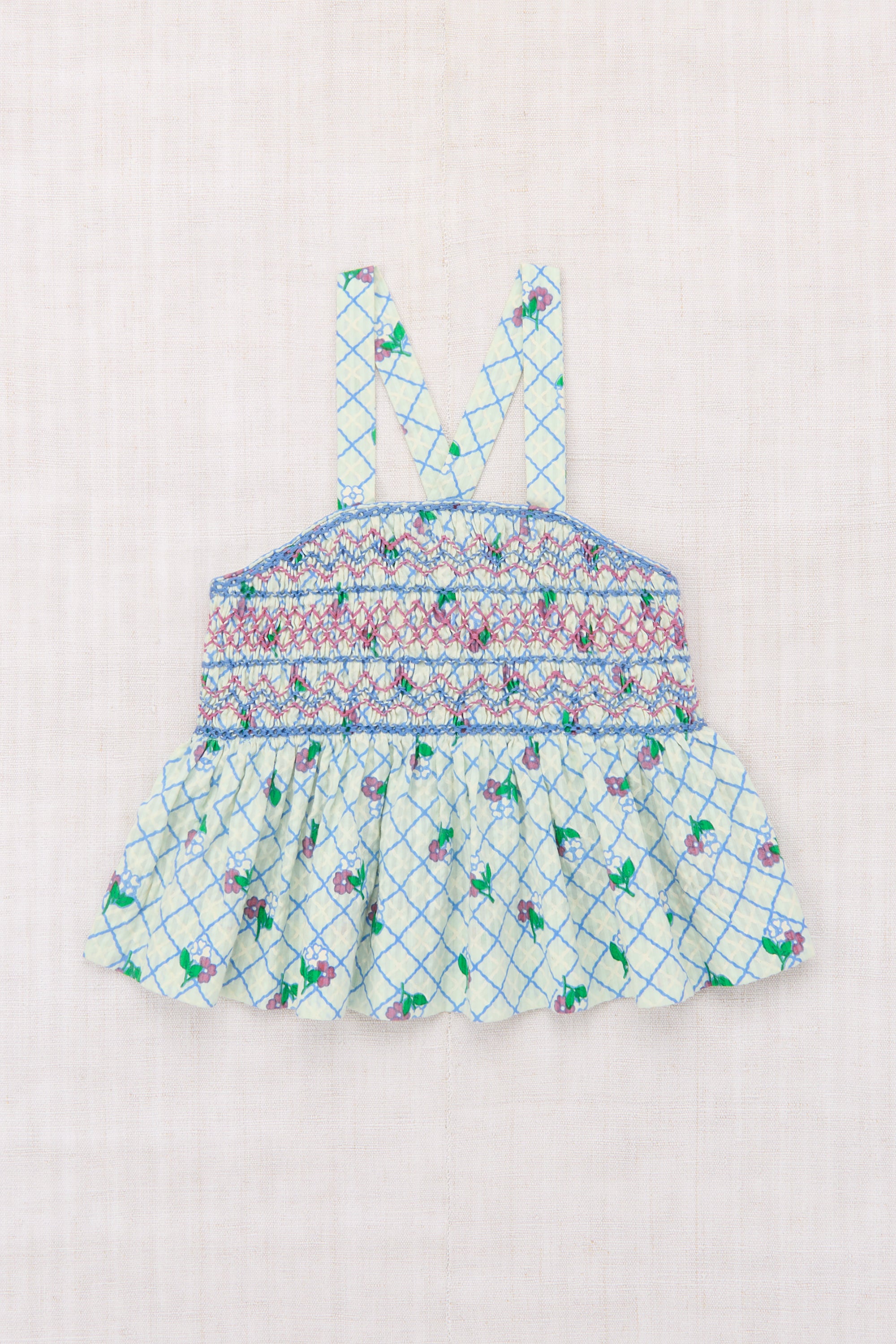 Seersucker Jelena Top – Misha & Puff