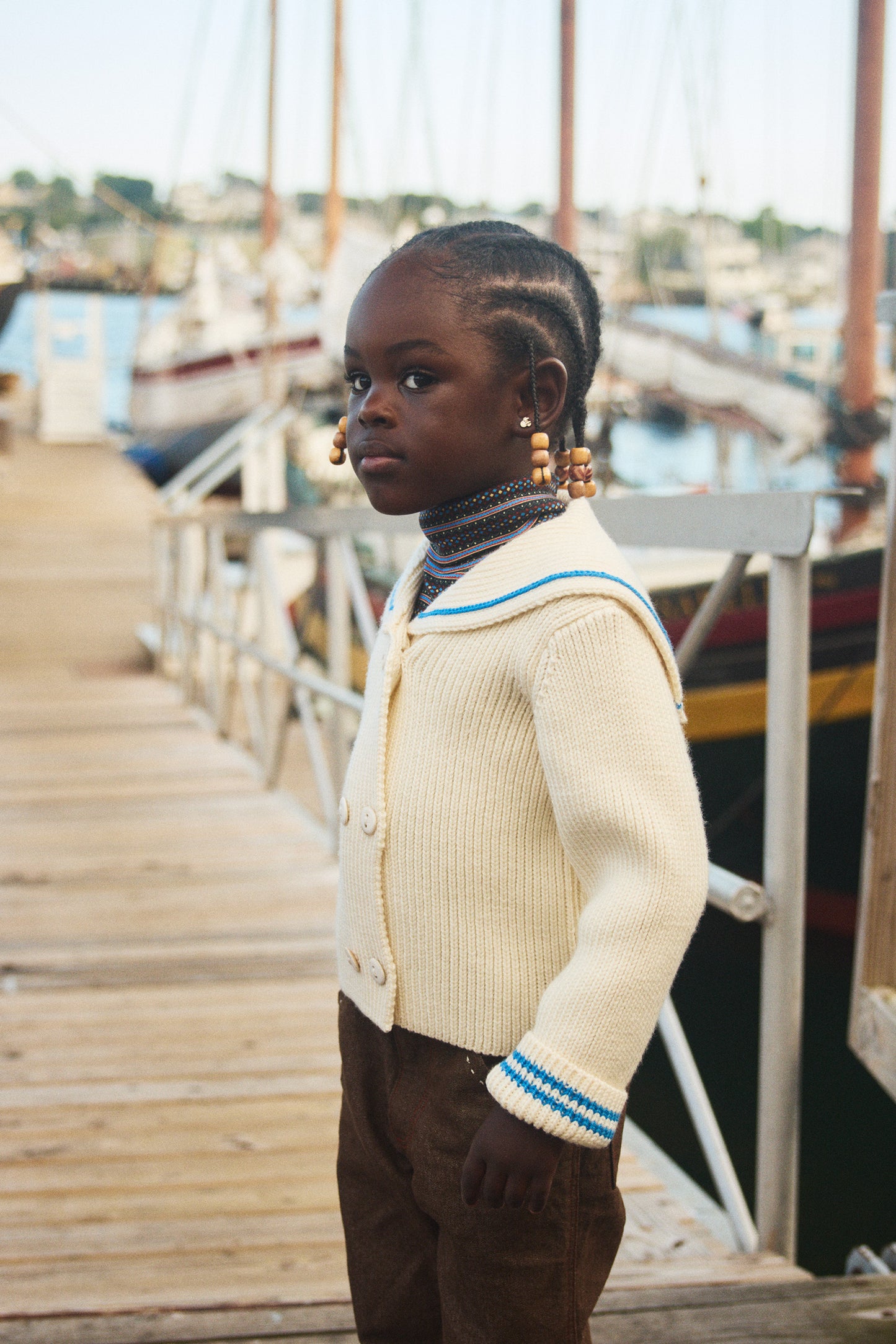 Sailor Rib Cardigan