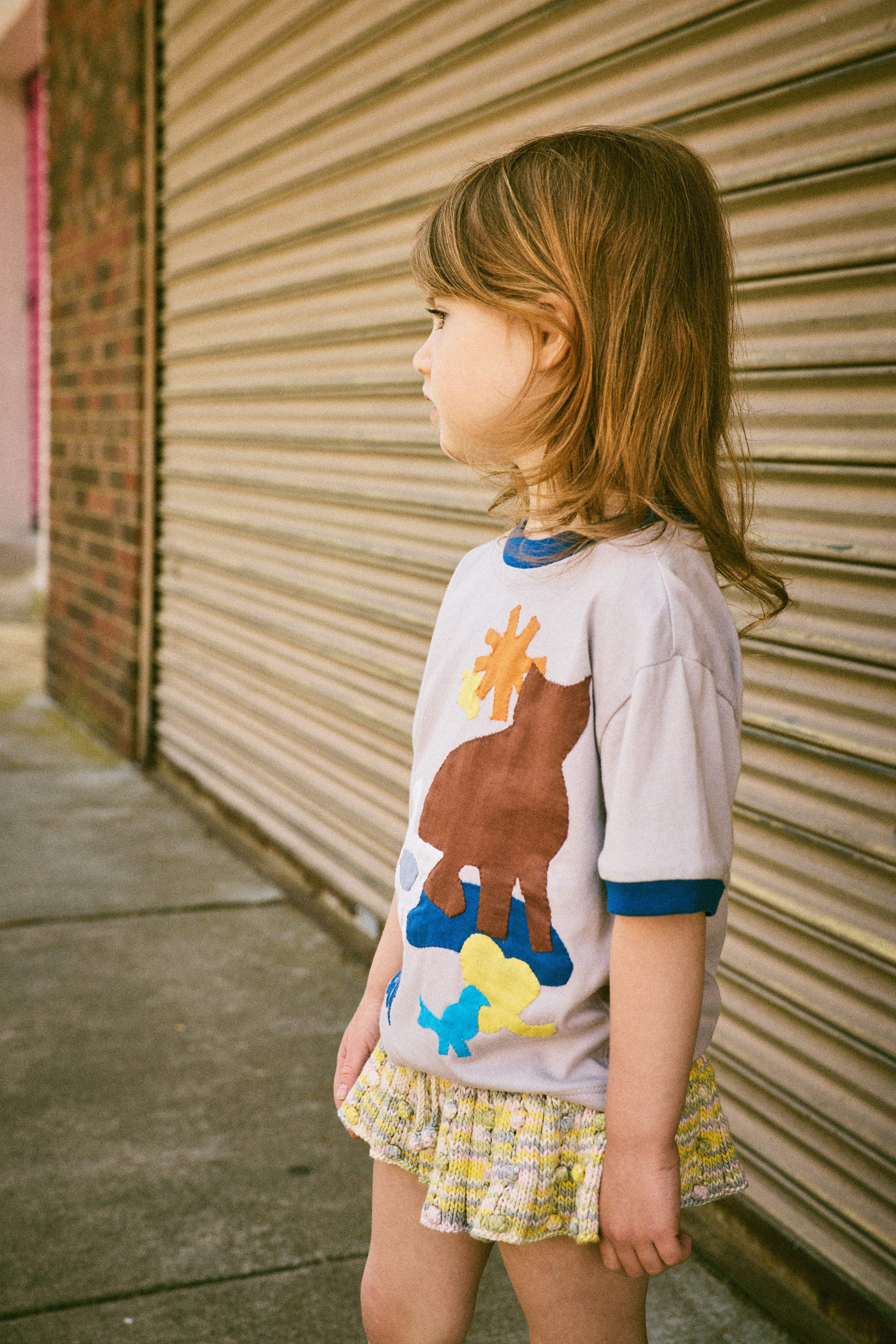 Farm Appliqué Tee – Misha & Puff