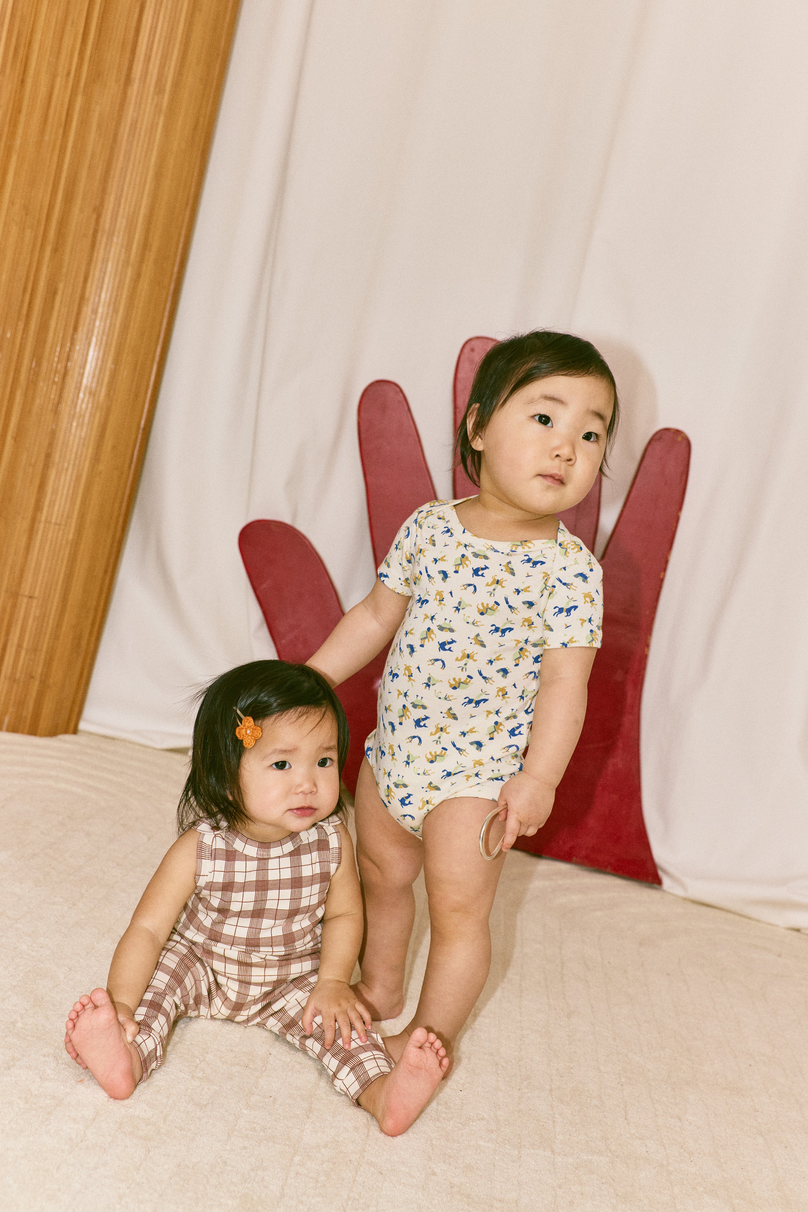 ベビー服(~95cm) misha and puff ロンパース 0-6m circus