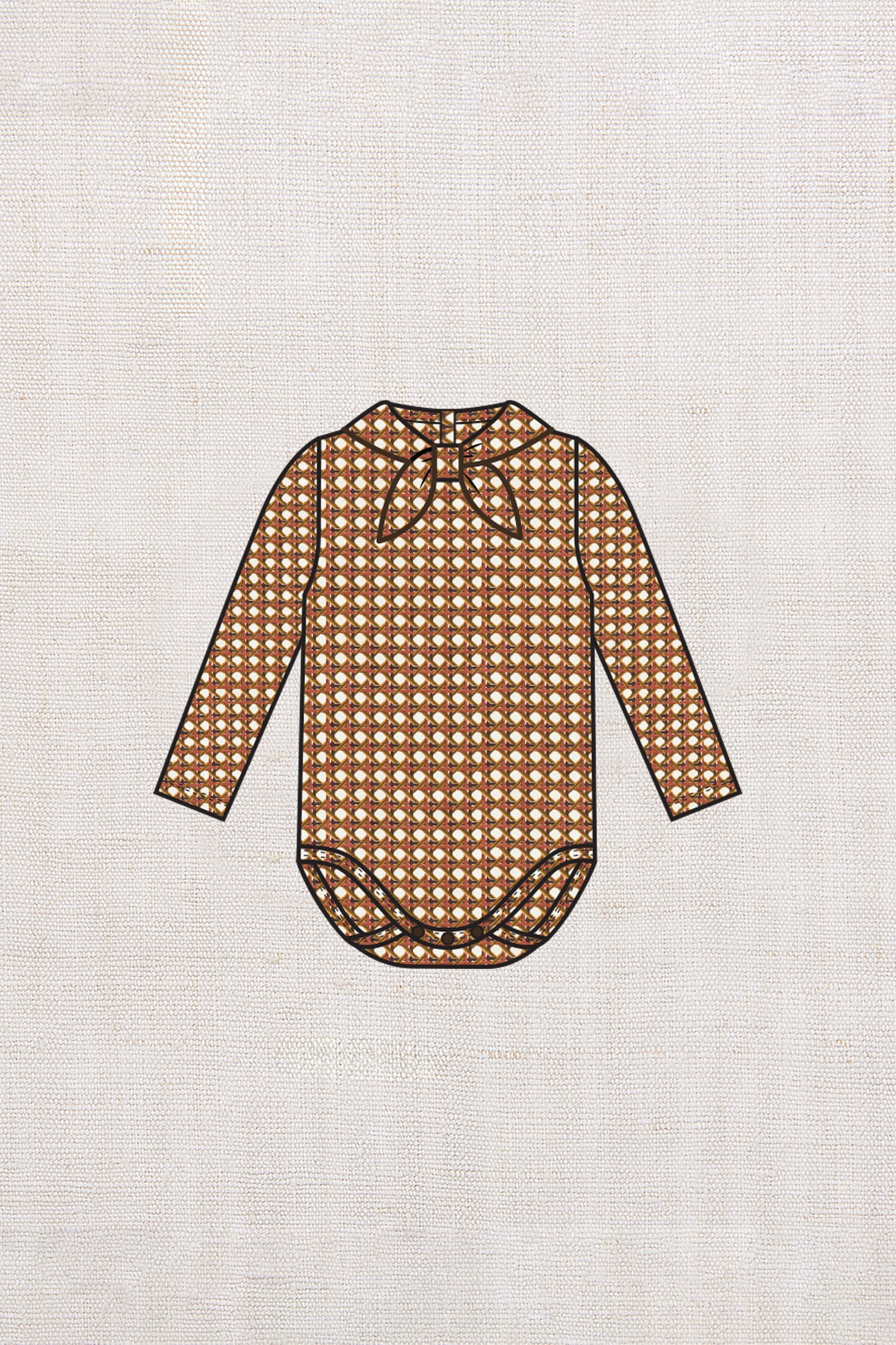 Baby Long Sleeve Scout Onesie