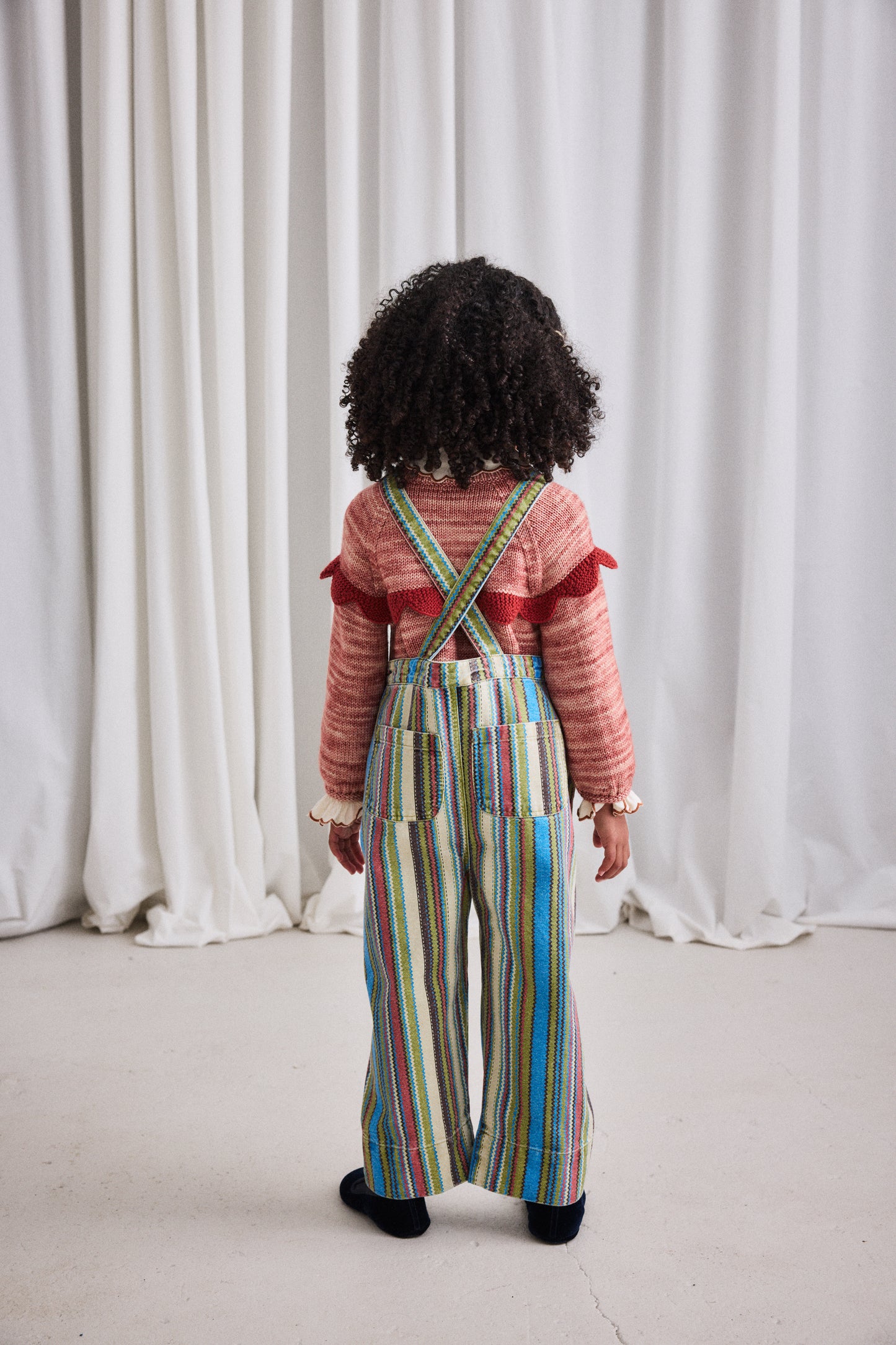 Scallop Yoke Cardigan