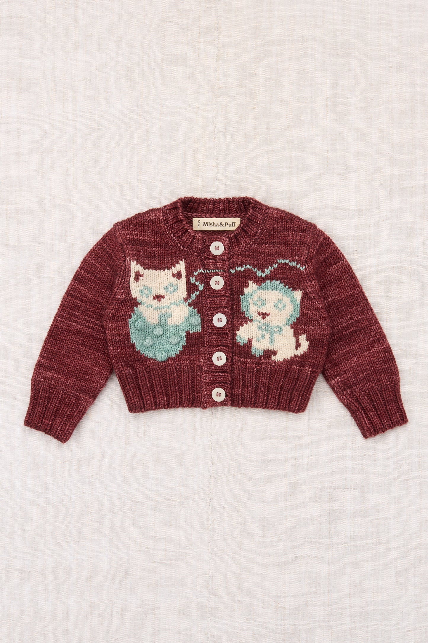 Baby Three Little Kittens Cardigan