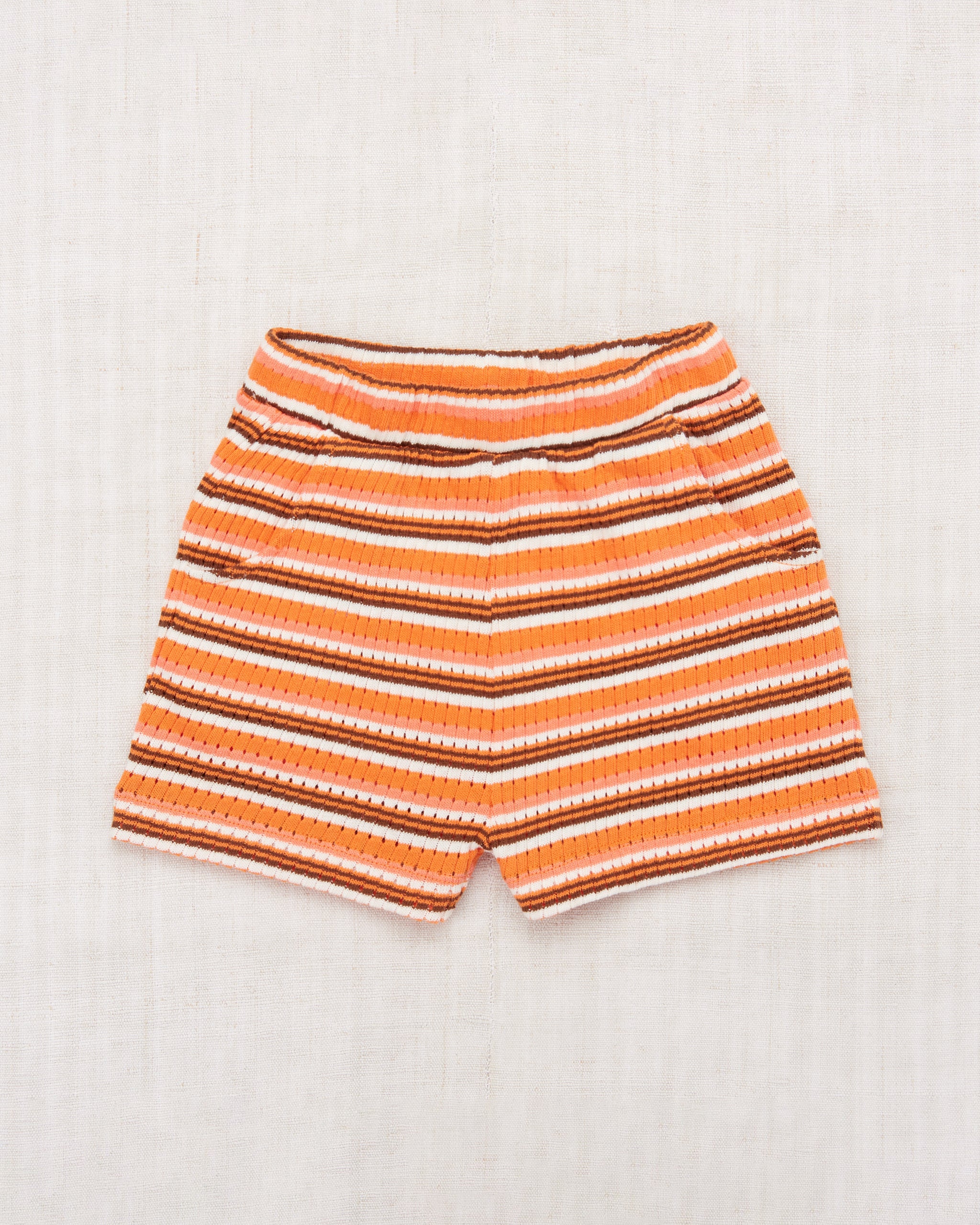 Pointelle Ribbed Shorts, Shorts