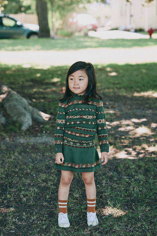 Fiona Skirt - Bough Eyelet Ribbon